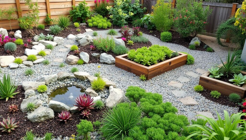 Backyard No Grass Landscaping
