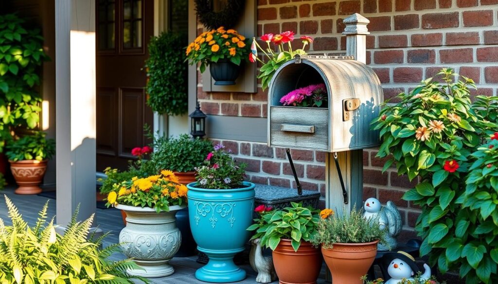 Mailbox Ideas for Small Front Porch