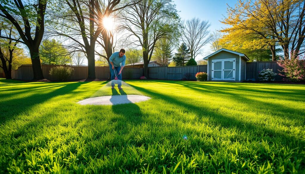 Over Seeding Lawn Spring
