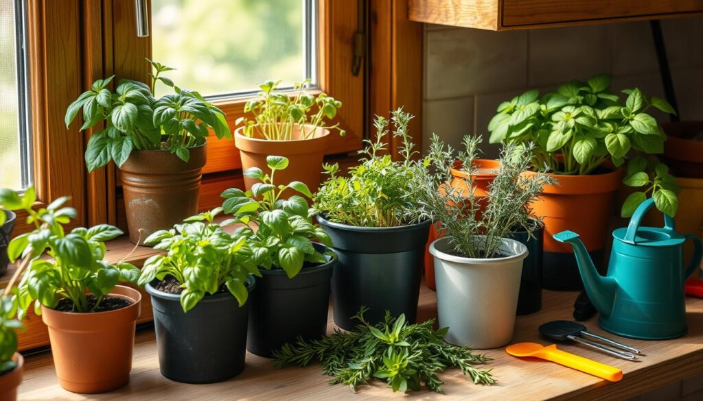 Planting Herbs Indoors