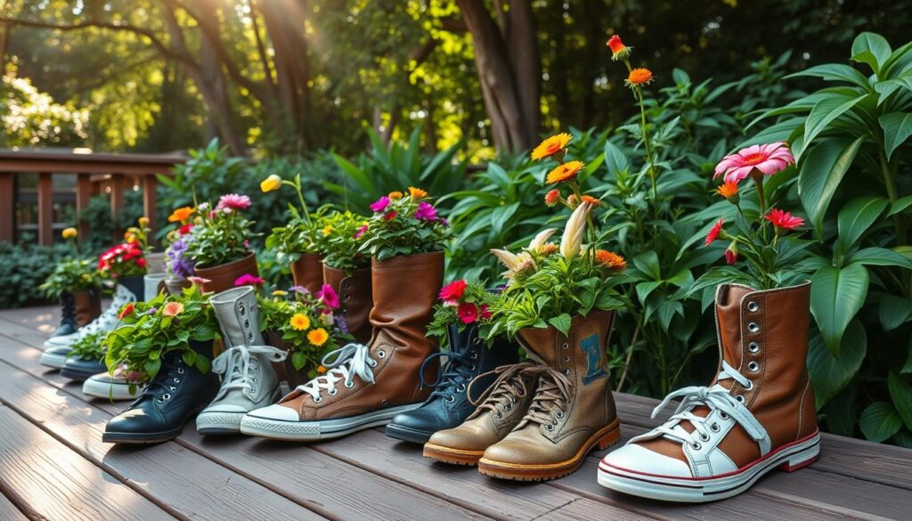 Recycled Garden planters
