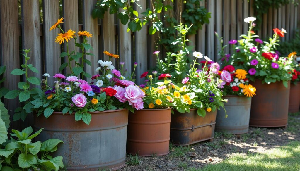 Upcycled Garden Beds