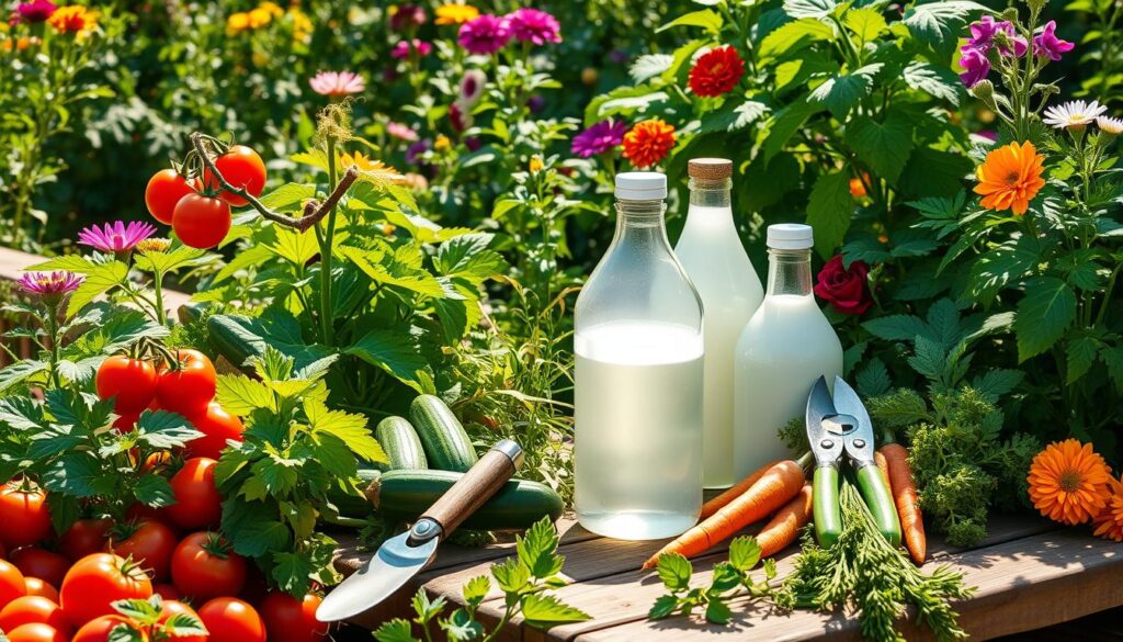 Vegetable Garden DIY with White Vinegar Uses