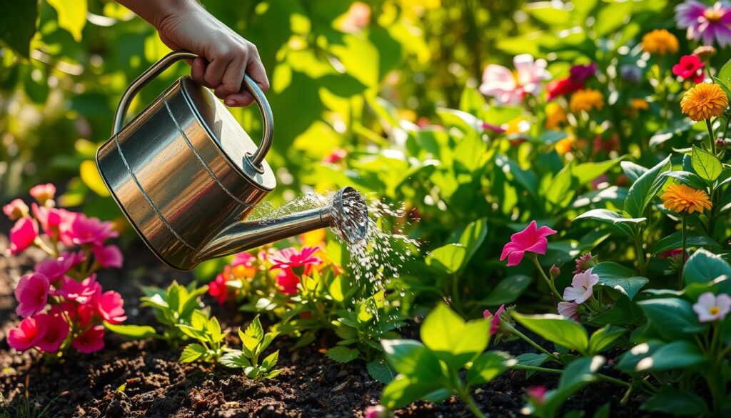 Watering Plants