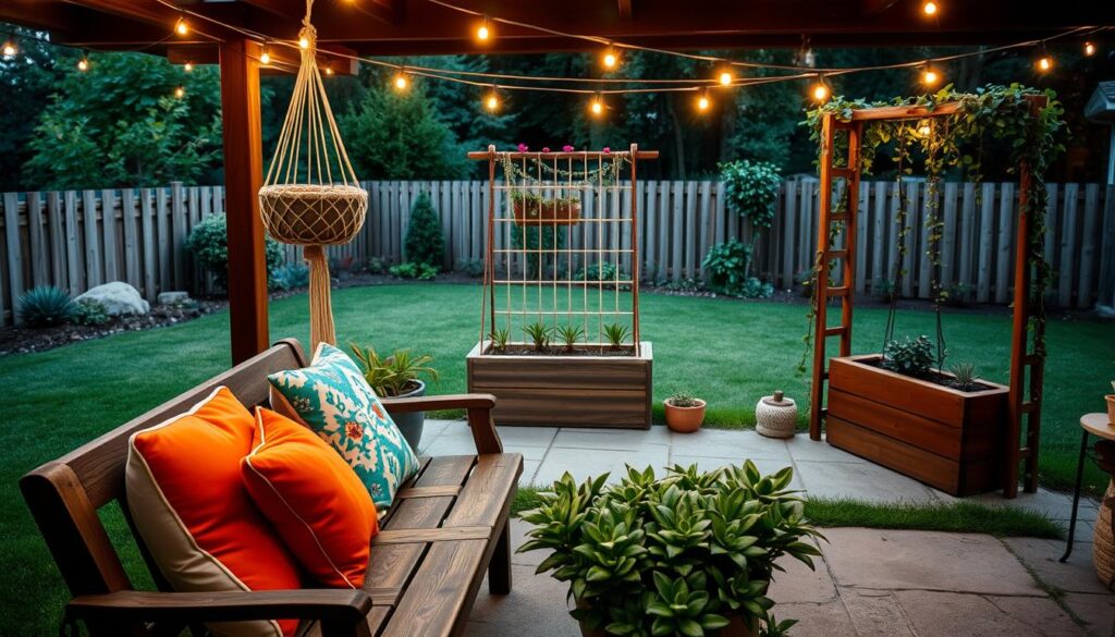 DIY backyard projects for outdoor decor backyard