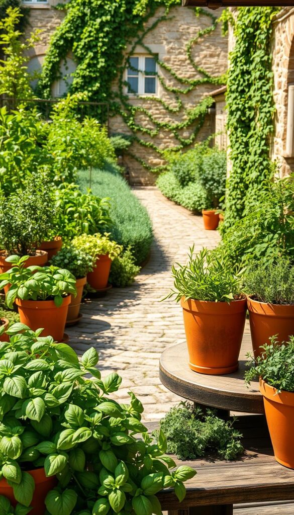 Italian herb garden ideas