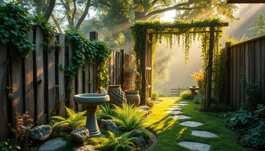 Over The Garden Wall inspired small backyard ideas Over The Garden Wall inspired small backyard ideas