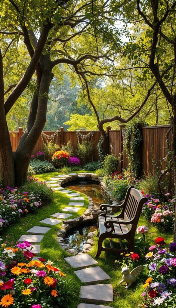 fairy garden backyard