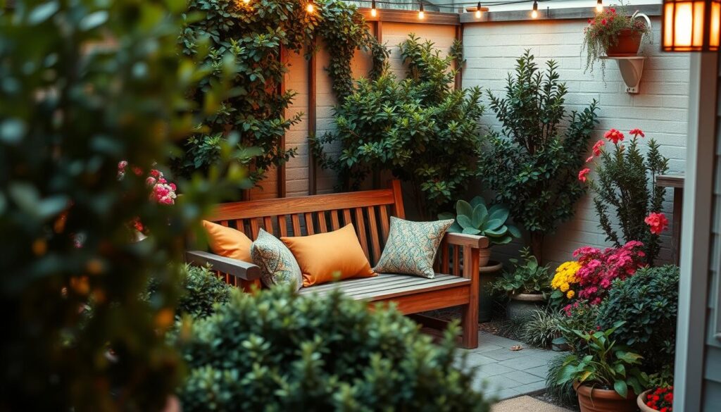 small garden seating ideas