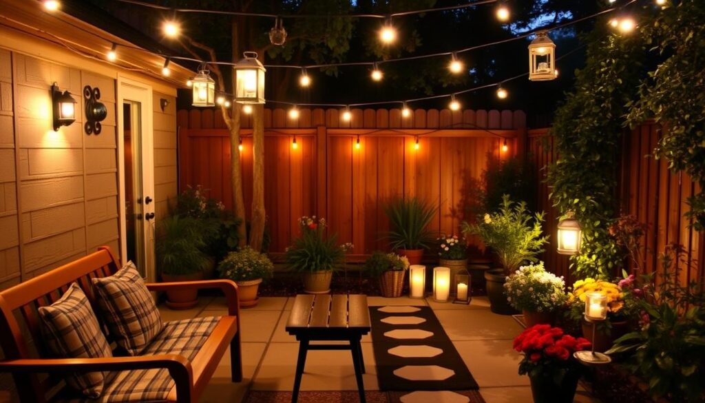 DIY Patio Lighting