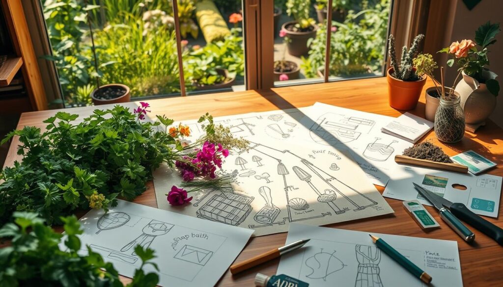 DIY garden planning