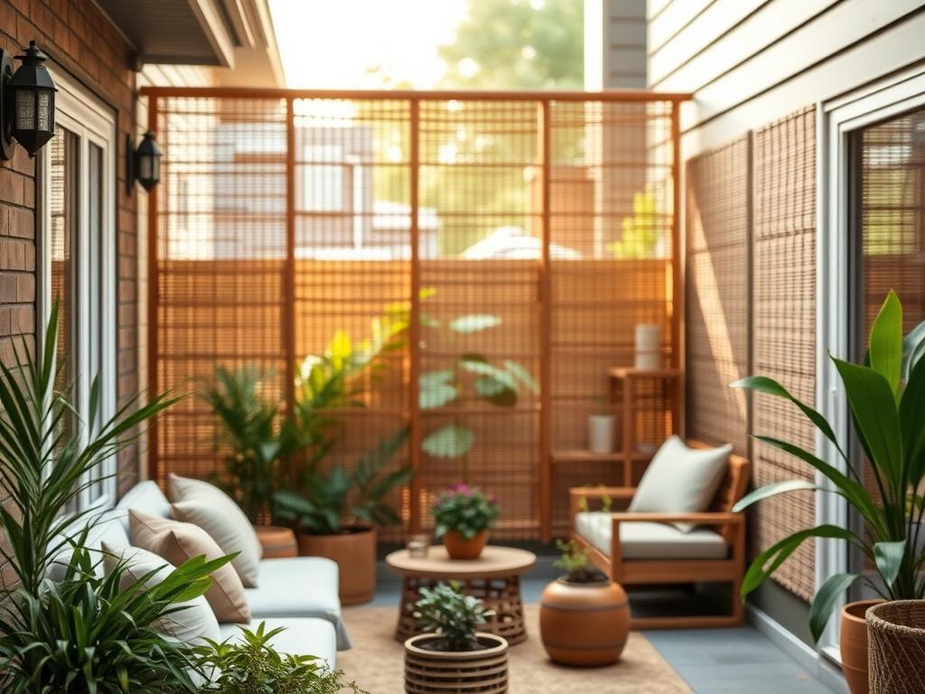 DIY privacy screen