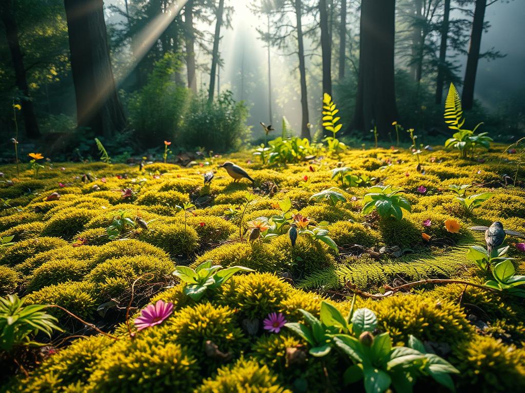 Ground Cover supporting local wildlife