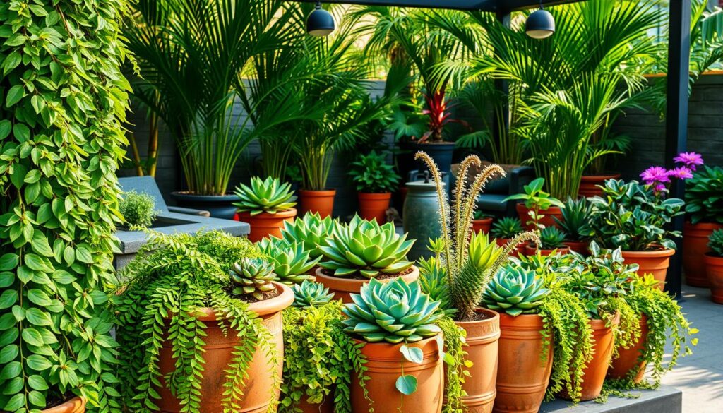 Potted Plants for Patio Party