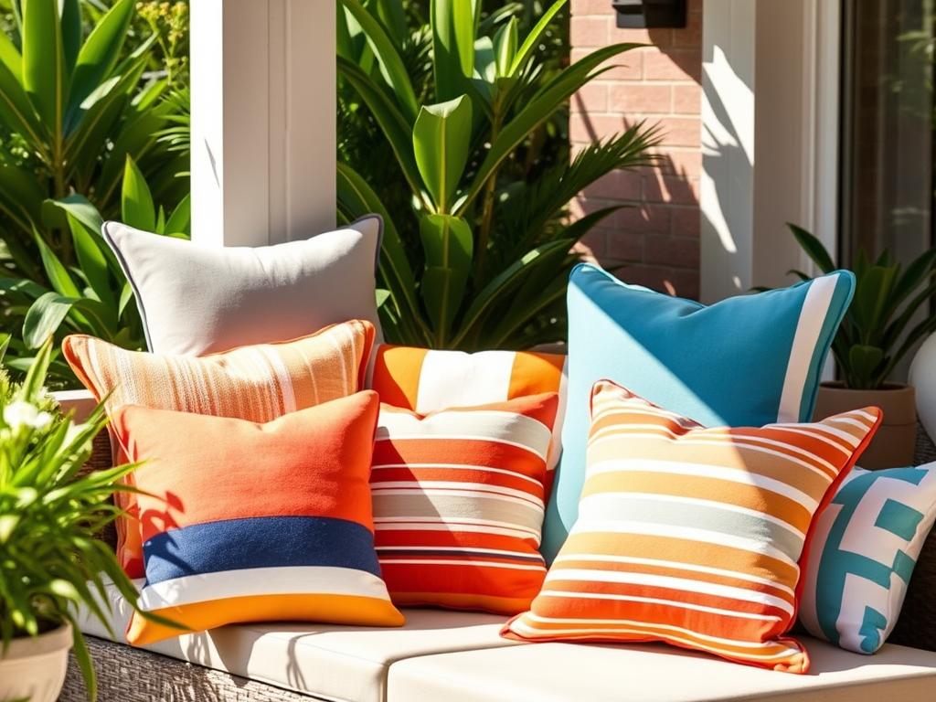 Trendy Outdoor Pillow Colors