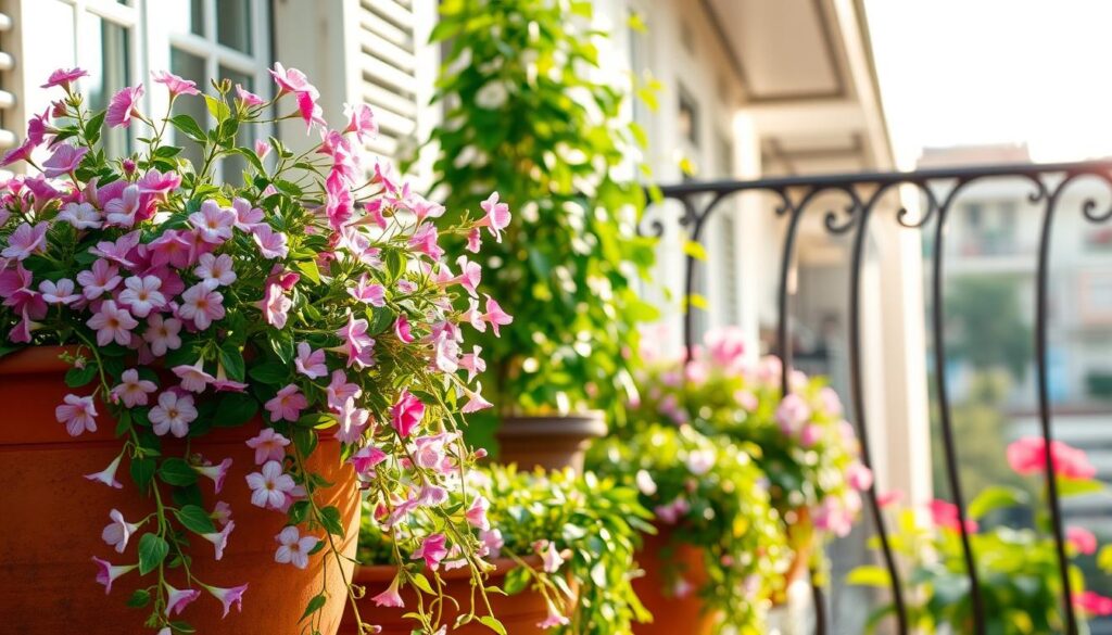 balcony flower care