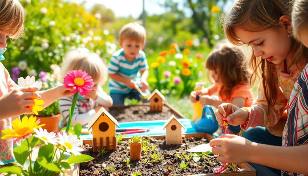 children gardening crafts