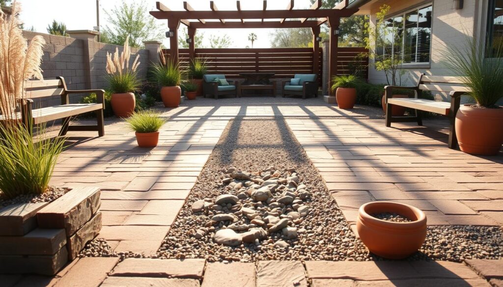 cost-effective patio materials