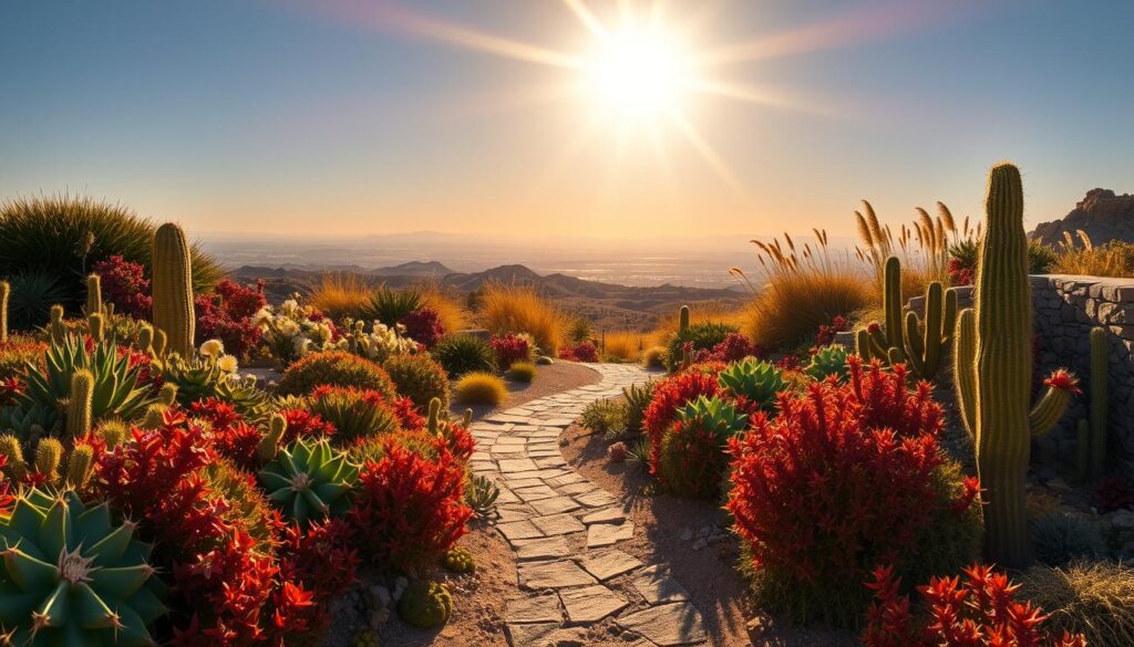 dry climate gardens