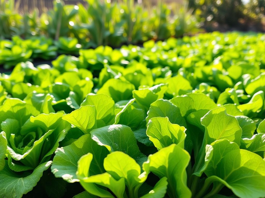 organic lettuce