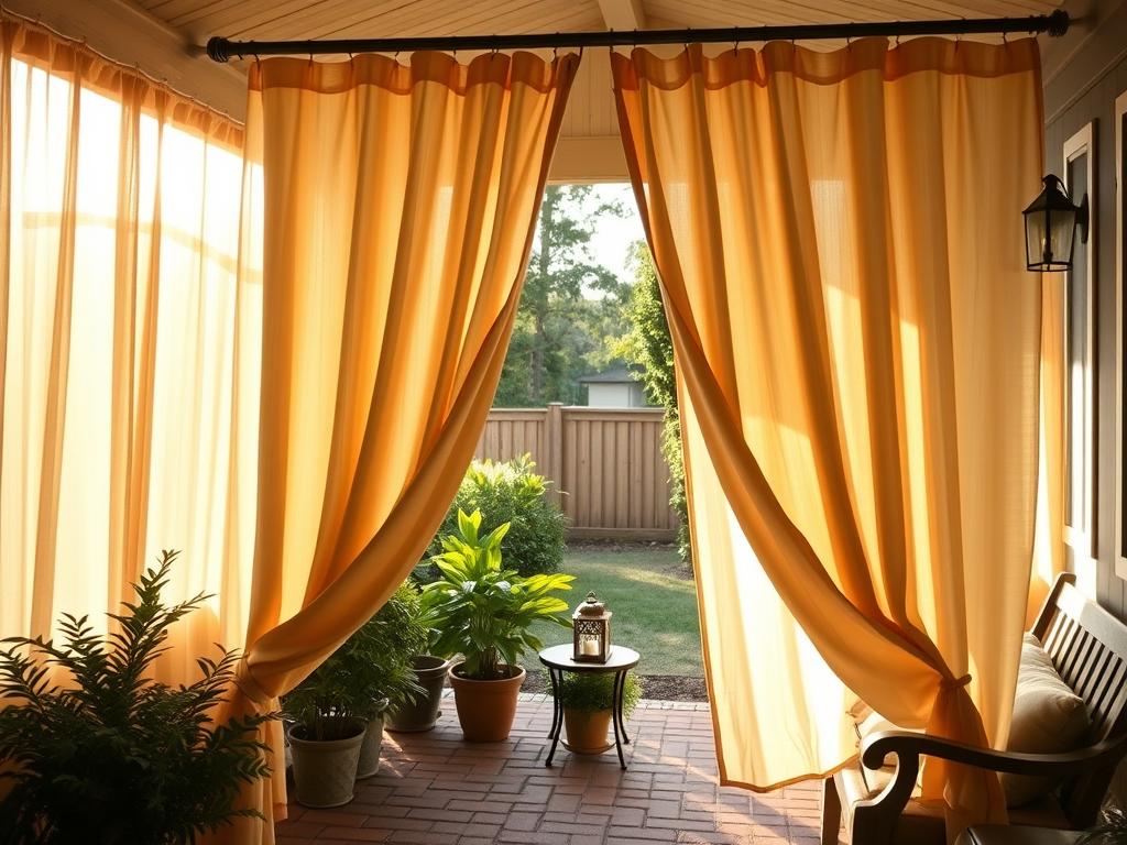 outdoor curtains for patio privacy
