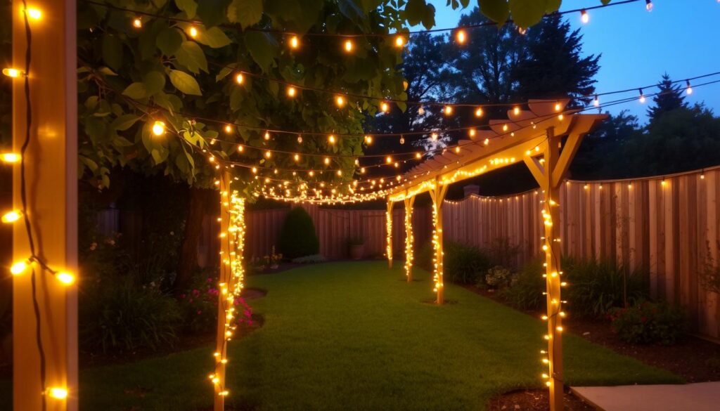 outdoor string lights installation outdoor string lights installation