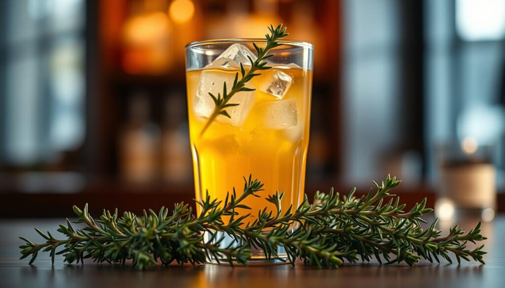 thyme in cocktails